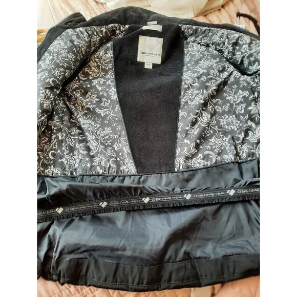 Obermeyer Women's 4 Aspen Resort Jacket Skiing Snowboarding Black Winter Coat - Picture 11 of 16